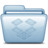 Blue Dropbox Icon